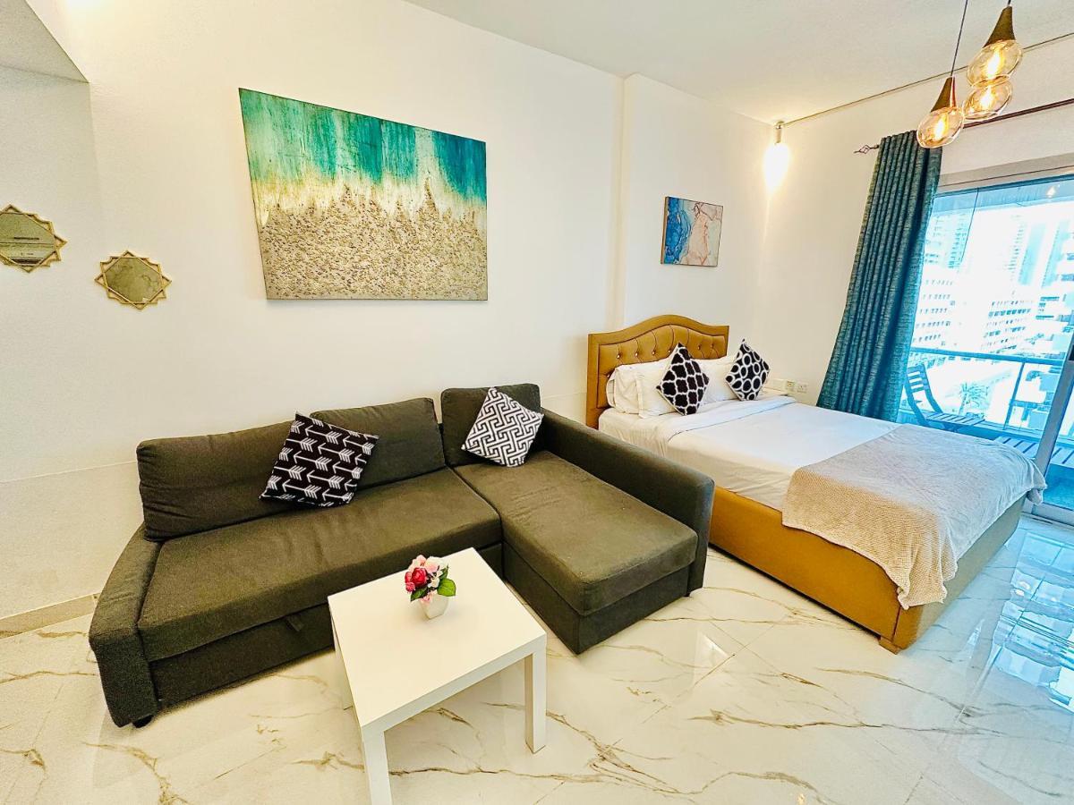 Diamond Crown - Studio Holiday Apartment In Dubai Marina Buitenkant foto